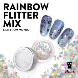 Rainbow Flitter Mix 01, Moyra
